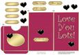 Love You Lots Lottery Wallet Card