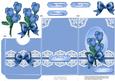 Roses and Lace Lottery Wallet Card