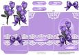 Roses and Lace Lottery Wallet Card