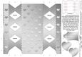 Metallic Hearts Cracker Shaped Treat or Favour Box