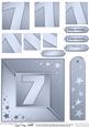 7th Metallic Age Quick Card with Twisted Pyramage