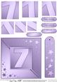 7th Metallic Age Quick Card with Twisted Pyramage
