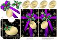 Elegant Christmas Holly Parcel Lottery Wallet Card