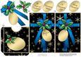 Elegant Christmas Holly Parcel Lottery Wallet Card