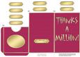Thanks a Million Lottery Wallet Card