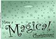 Large Dl Magical Christmas Quick Cut and Fold Card
