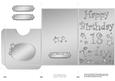 18th Birthday Metallic Age Lottery or Gift Token Wallet Car