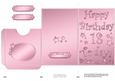 18th Birthday Metallic Age Lottery or Gift Token Wallet Car
