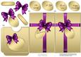 Elegant Gift Parcel Lottery Wallet Card