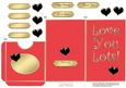 Love You Lots Lottery Wallet Card
