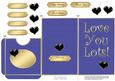 Love You Lots Lottery Wallet Card