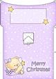 Rosie's Christmas Star Money or Gift Wallet and Card