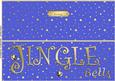Large Dl Jingle Bells Quick Cut and Fold Card