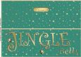Large Dl Jingle Bells Quick Cut and Fold Card