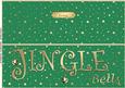 Large Dl Jingle Bells Quick Cut and Fold Card