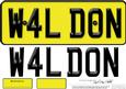 Large Dl Well Done Novelty Number Plate N 3D Decoupage