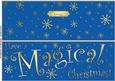 Large Dl Magical Christmas Quick Cut and Fold Card