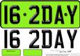 Large Dl 16th Birthday Novelty Number Plate and 3D Decoupage