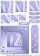 12th Metallic Age Quick Card with Twisted Pyramage