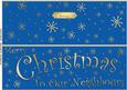 Large Dl Merry Christmas Neighbours Quick Cut and Fold Card