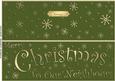 Large Dl Merry Christmas Neighbours Quick Cut and Fold Card