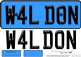 Large Dl Well Done Novelty Number Plate N 3D Decoupage