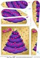 Xmas Tree Fan Pyramage Topper