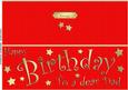 Large Dl Birthday Dad Quick Cut and Fold Card