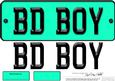 Large Dl Birthday Boy Novelty Number Plate N 3D Decoupage