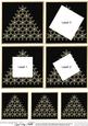 Elegant Christmas Snowflake Tree - Twisted Tunnel Topper