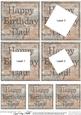 Birthday Dad Set in Stone Twisted Tunnel Topper