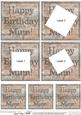 Birthday Mum Set in Stone Twisted Tunnel Topper