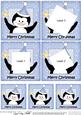 Cute Christmas Penguin - Twisted Tunnel Topper
