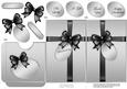 Elegant Gift Parcel Lottery Wallet Card