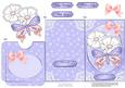 Fluttery Butterfly Lottery Wallet Card
