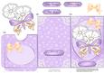 Fluttery Butterfly Lottery Wallet Card