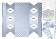 Metallic Polka Dots Cracker Shaped Treat or Favour Box