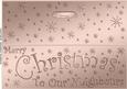 Large Dl Merry Christmas Neighbours Quick Cut and Fold Card
