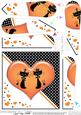 Kool Kats Purrfect Love Fan Pyramage Topper