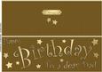 Large Dl Birthday Dad Quick Cut and Fold Card