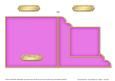 Cut and Fold Corner Card Plain Card Base