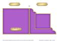 Cut and Fold Corner Card Plain Card Base