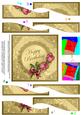 Roses and Metallic Lace Wavy Spiral Side Stacker