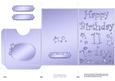 11th Birthday Metallic Age Lottery or Gift Token Wallet Card