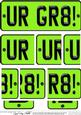You Are Great Novelty Number Plate with Side Stacker
