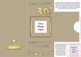 Add a Photo 30th Birthday Card with Easy Fold Frame