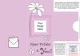 Add a Photo Daisy Birthday with Easy Fold Frame