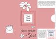 Add a Photo Daisy Birthday with Easy Fold Frame