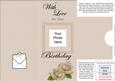 Add a Photo Birthday Roses with Easy Fold Frame
