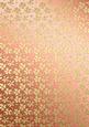 Gold Metallic Flowers Matching Backing Paper